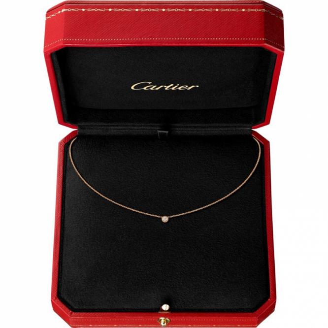 Cartie DIAMANTS LÉGERS NECKLACE, LM ディアマン レジェ ネックレス、LM
